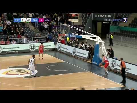 Giordan Watson (U-BT Cluj-Napoca) Game Winner vs CSM CSU Oradea