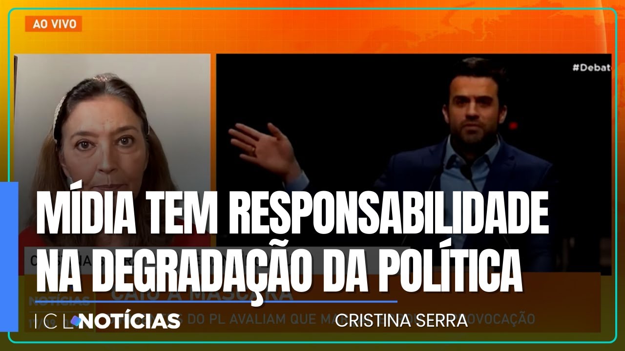 Cristina Serra: Mídia tem responsabilidade na degradação da política e e dos debates eleitorais