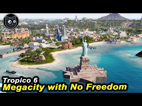 Tropico 6 MEGACITY Longplay on HARDMODE | City Builder Survival Walkthrough Lets Play Reupload