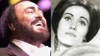 Luiciano Pavarotti & Joan Sutherland - Parigi, o cara