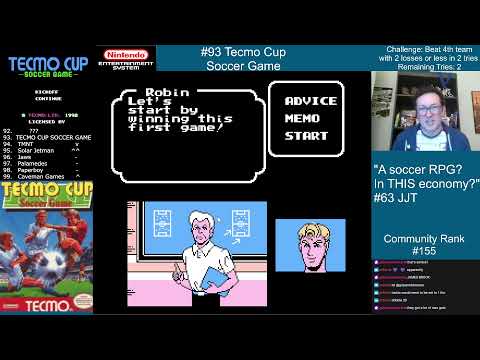NES Greatest Countdown - #93 Tecmo Cup Soccer Game