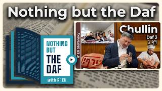 CHAZARAH - Chullin Daf 3 | "Nothing but the Daf" with R' Eli Stefansky