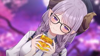 【晩酌】あ、これ？梅ジュースですかねぇ……？？【西園寺メアリ / ななしいんく】のサムネイル