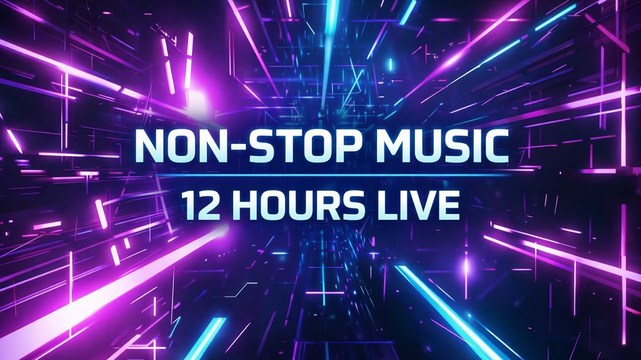 NON-STOP Music Live (12 HOURS) 🔥 Punk Rock, Pop Rock & EDM for Work, Study & Gaming