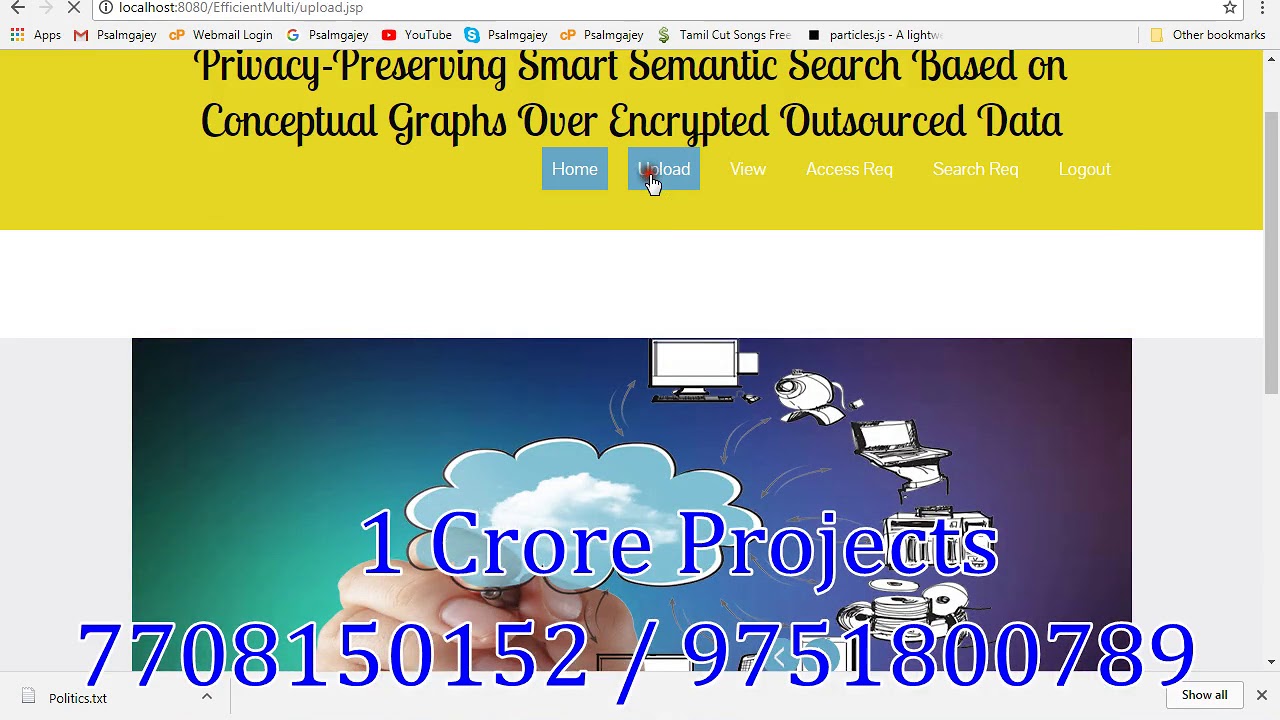 Privacy Preserving Smart Semantic Search Based on Conceptual Graphs Over Encrypted Outsourced Data