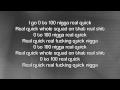 Drake 0 To 100 The Catch Up Lyrics On Screen