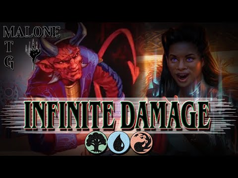 🟢🔵🔴 LITERALLY INFINTE DAMAGE & LIFEGAIN | COMBO | MTG Arena SNC