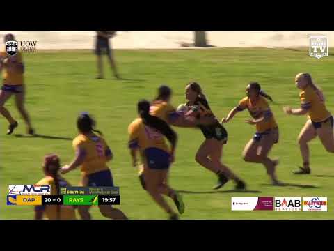 2020 IDRL Women's Under 18s Round 7 Highlights - Dapto Canaries vs Stingrays of Shellharbour