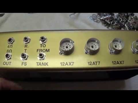How to Scratch-Build a Vintage Amp, Part 7:  Chassis Finishing and Point-to-Point Wiring