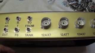 How to Scratch-Build a Vintage Amp, Part 7:  Chassis Finishing and Point-to-Point Wiring