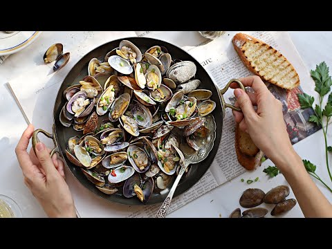 시원한 국물 맛의 끝판왕! #바지락술찜 레시피 대공개🦪🍷