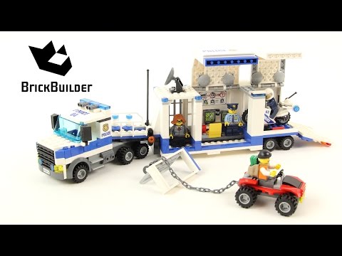 Vidéo LEGO City 60139 : Le poste de commandement mobile