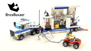 LEGO City Мобильный командный центр (60139) - відео 3