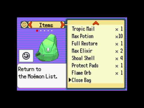 Pokemon Moemon Star Emerald Episode 56 Saving the world and mythical town :3 (non commentary)