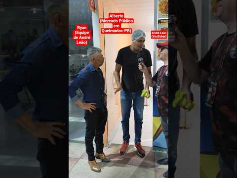 Excelente Entrevista Com Alberto no Mercado Público em Queimadas-PB,(12/06/2026)
