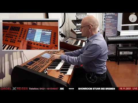 !ROLAND AT-75 Gebrauchtorgel - NOTENFUNDUS - BÖHM SEMPRA  - ORGEL-REiSER Livestream 16.11.2021