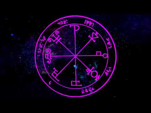 Protect against enemies and negative forces | King Solomon's magical seal | 6th pentacle of Saturn