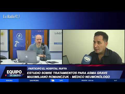 Estudio de asma grave en el hospital Emilio Ruffa San Pedro