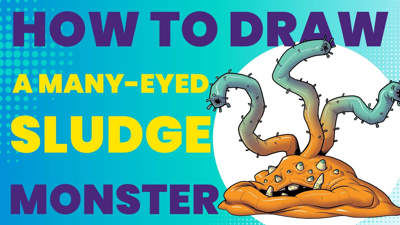 How to Draw a Many-Eyed Sludge Monster – Frugg