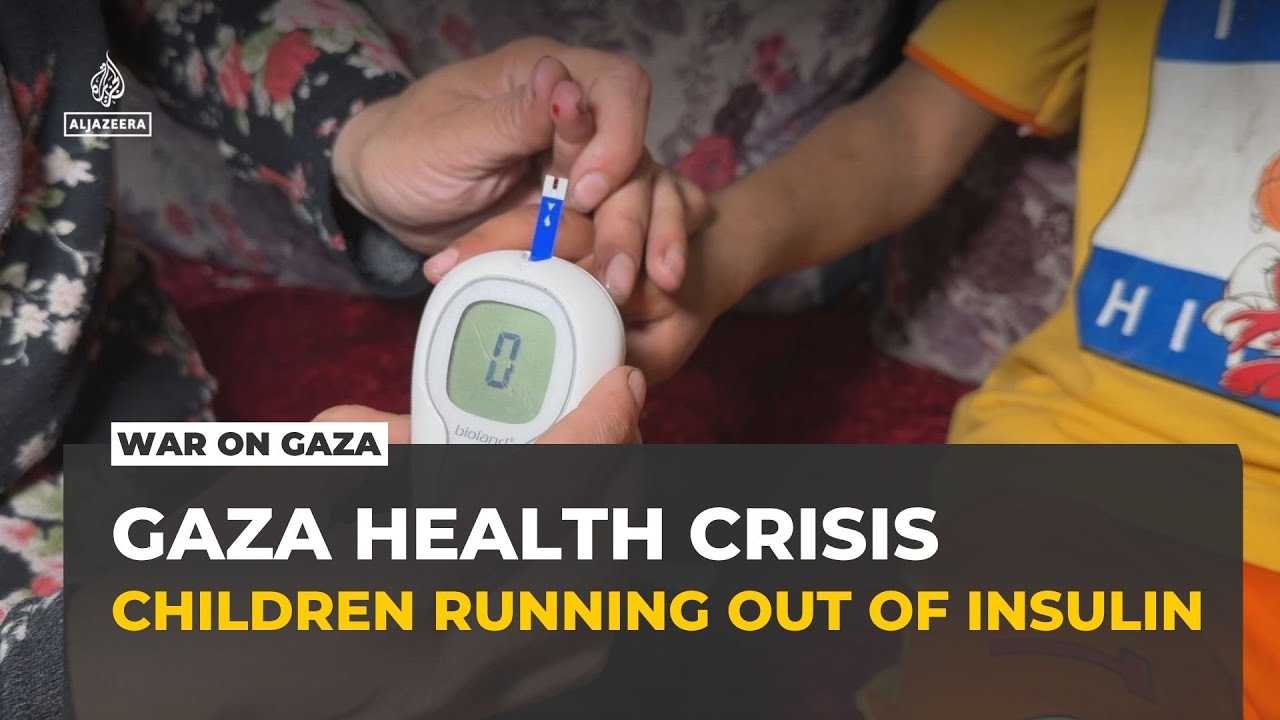 Gaza children with type 1 diabetes rely on expired insulin as supplies run out