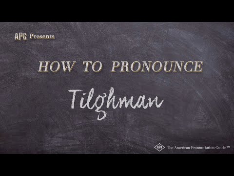 How to Pronounce Tilghman (Real Life Examples!)