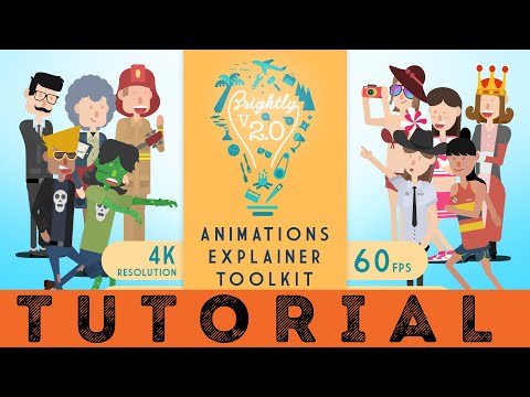 [DP669] Brightly | Animations Explainer Toolkit - Final Cut Pro X & Apple Motion - Tutorial