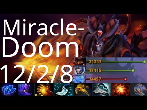 Miracle- Doom vs Puck, Timbersaw, Juggernaut - Nigma vs bc g1 UniMajor dota2