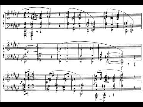 Erik Satie - Trois Sarabande (with score)