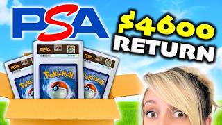 $4600 PSA Return! Unboxing Our Graded Pokémon Cards! Our BIGGEST Return EVER!!