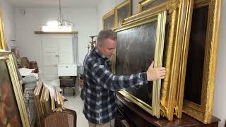 Aspects of valuing antique paintings , and ideas on how to decide their value.