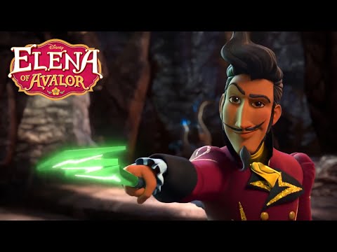 Esteban Can Already With Her New Magic - Elena of Avalor | Spirit of a Wizard (HD)
