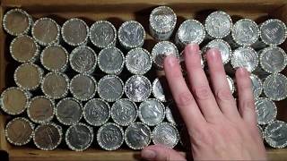Coin Roll Hunting Half Dollars....SILVER
