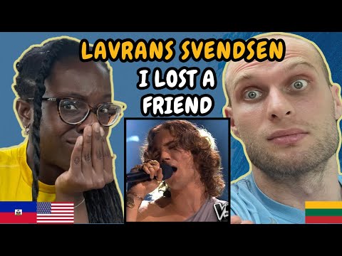 REACTION TO Lavrans Svendsen - I Lost a Friend (Live on The Voice Norway Finale)| FIRST TIME HEARING