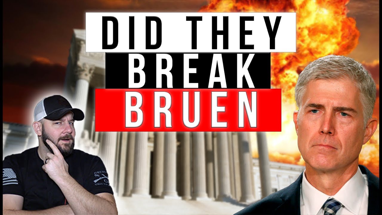 Rahimi Case RELEASED… Did SCOTUS Break Bruen..?