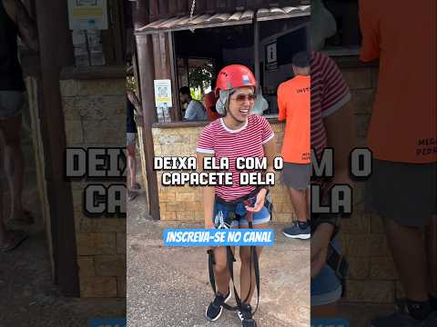 RASENHA COM MINHA NAMORADA ANTES DE IR NA TIROLESA EM PEDRA BELA #shorts #tirolesa #esporteradical