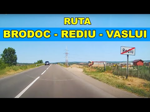 Brodoc - Rediu - Vaslui video pe DJ 207E in iunie 2015