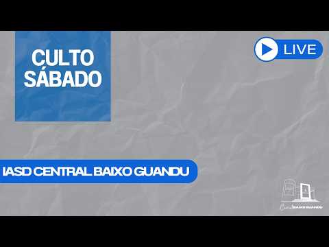 🔴 Culto ao vivo | Sábado | 21/02/26 Pr. Janderson Dias