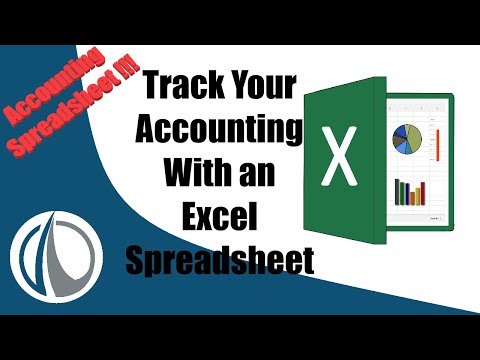 YouTube video about Easily Track Cash Basis Accounting with Excel Spreadsheets