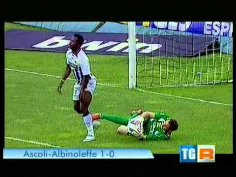 ASCOLI Albinoleffe 1-0  06/04/2012 34.ma serie B 2011 2012