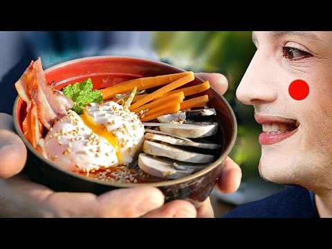 Poached Eggs Japanese Twist in Burgundy France ! Dusting Off French Food