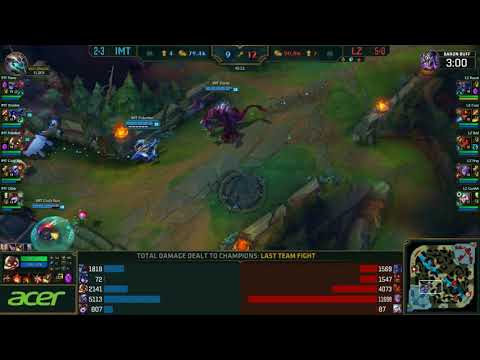 Worlds 2017 Championship - LZ Vs. IMT - Insane Pray Damage