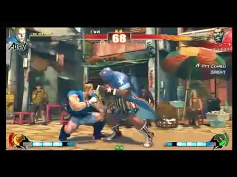SF4:Uryo (Ab) vs Ninniki (Bi) - Set 02 - Esaka Navel - 13-06-2009