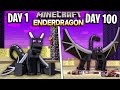 I Survived 100 Days as an ENDER DRAGON in Minecraft