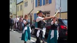 Belles and Broomsticks and Brighton Morris try to dance Upton