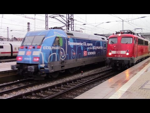 Br 101 042 Eco2Phanten mit IC 1268 in München Hbf