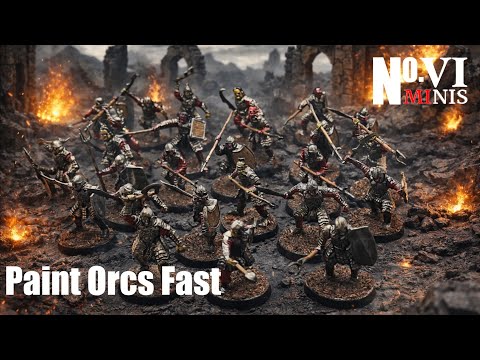 Speed Painting | Morannon Orcs from the Battle of Osgiliath Box
