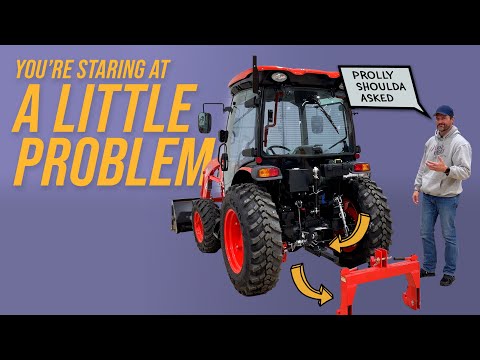 FIRST PROBLEM WITH MY NEW KIOTI AT 1.5 HOURS 😱🚜