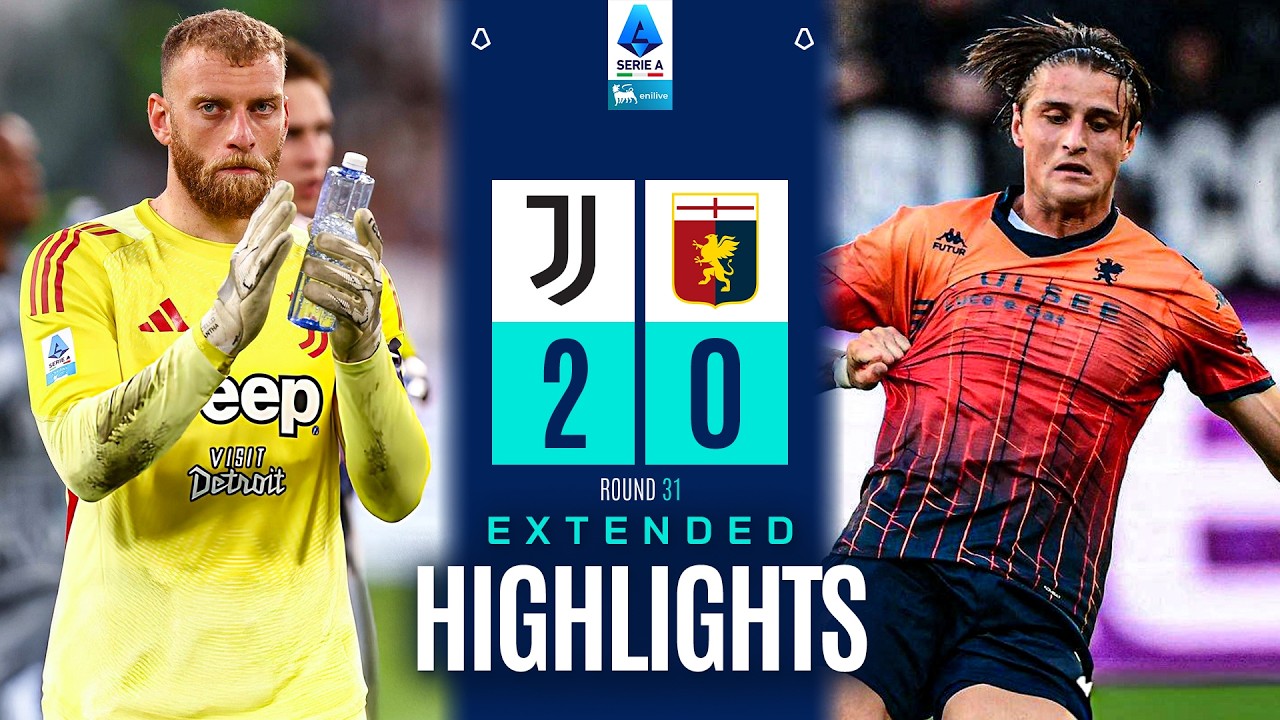 JUVENTUS-GENOA 2-0 | EXTENDED HIGHLIGHTS | SERIE A 2025/26