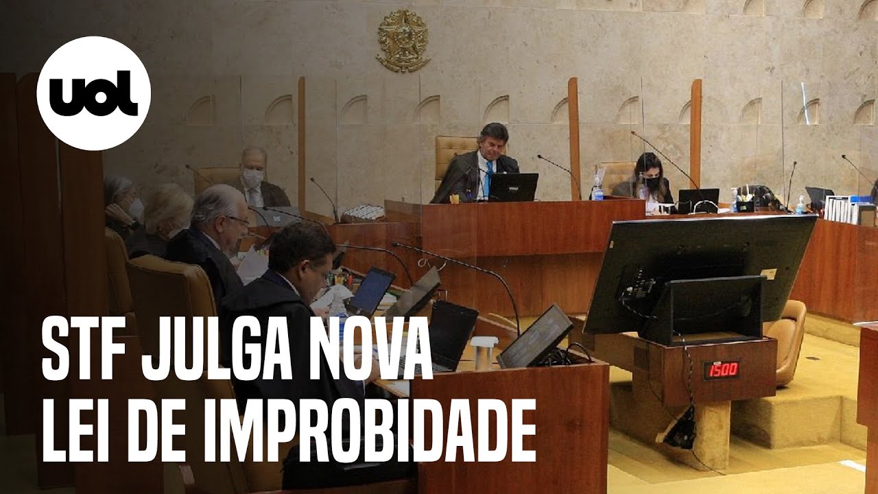 🔴 STF AO VIVO: Supremo retoma julgamento sobre Lei de Improbidade