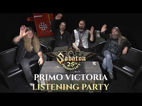 Album Listening Party #1 - PRIMO VICTORIA (25 years of Sabaton)